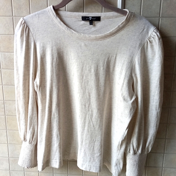 7 for all mankind long sleeved shirt - Picture 1 of 4
